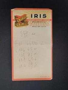 Carta Intestata Prato Zampoli & Brogi IRIS Composto Colorante QX3899 - Picture 1 of 1