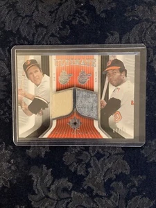 BROOKS ROBINSON/F. ROBINSON 2004 Ultimate Collection Dual Materials Card 04/60 - Picture 1 of 4