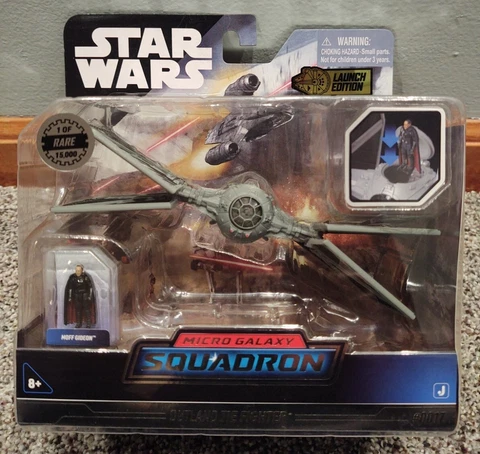 STAR WARS MICRO GALAXY SQUADRON RARE CHASE I OF 15,000 OUTLAND TIE FIGHTER Cover