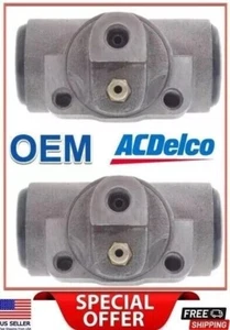 New 2 Drum Brake Wheel Cylinders ACDELCO Rear Replace Chevy/GMC OEM # 18029472 - Picture 1 of 4