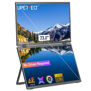 UPERFECT Dual Monitor Przenośny monitor Extender 15,6" FHD Laptop Ekran - Zdjęcie 1 z 7