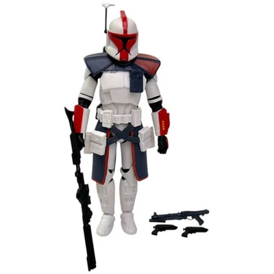 Star Wars Black Series Red ARC Trooper  Complete 6" Action Figure Hasbro Loose - Image 1 of 4