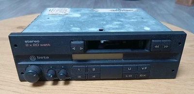 Blaupunkt VW Beta III CC M158 Oldtimer Radio 1990 Golf Polo Passat Ist Geprüft  - Bild 1 von 4