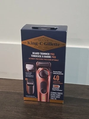King C Gillette борода триммер PRO набор точности колесо с 2 сменные расчески - Изображение 1 из 4