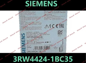 SIEMENS 100%Genuine NEW 3RW4424-1BC35 Soft Starter 3RW44241BC35 FREE SHIP DHL - Picture 1 of 3