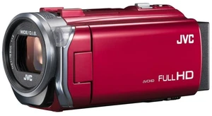 JVCKENWOOD Everio GZ-E765-R 32GB Camcorder Used Red Compact Video Camera - Picture 1 of 1