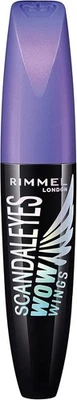 Rimmel London Wow Wings Mascara 12ml Extreme Black Mega Volume & Lift - Immagine 1 di 3