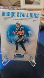 2024 Panini Contenders - Rookie Stallions Jonathon Brooks - Bild 1 von 1