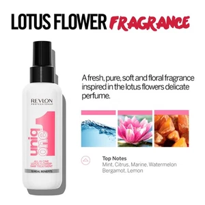 REVLON UNIQONE TRATAMIENTO CAPILAR FLOR DE LOTO FRAGANCIA 150ml - Imagen 1 de 4