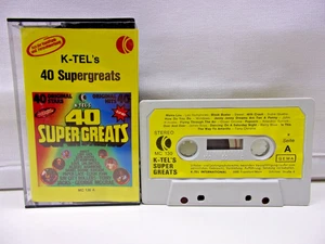 K-TEL's 40 SUPERGREATS  Musikkassette Tape MC K-tel - Bild 1 von 1