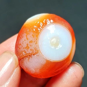 TOP 17G Natural Gobi Ágata Ojos Ágata Bandas Ágata Piedra Curación 169 - Imagen 1 de 16