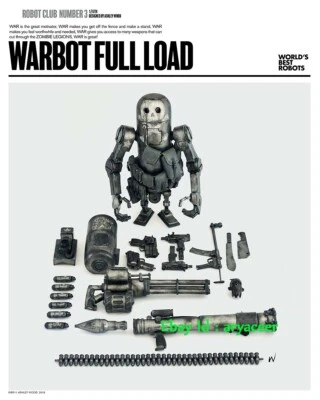 ThreeA Toys Warbot Carga Completa Guerra Píldora Robot 1/6 Figura de Acción Modelo En Stock Foto 1 de 4