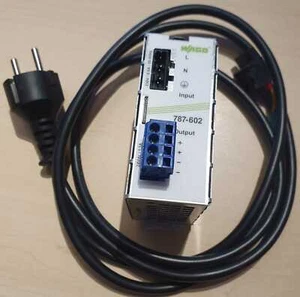 Wago 787-602 Schaltnetzteil 1Phasig Ausgang 24V 1,3A mit Kaltgeräteleitung - Bild 1 von 2