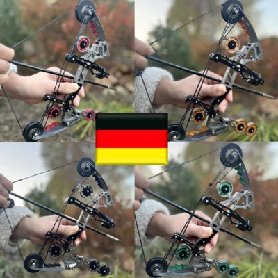 11 Zoll Mini Compoundbogen 8 Pfeile Zielpapier Set Kinder Bogenschießen Geschenk - Bild 1 von 4