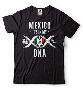 Mexico T-shirt Mexican Heritage Independence Day Nationality T-shirt Mexico Tee - Picture 1 of 11