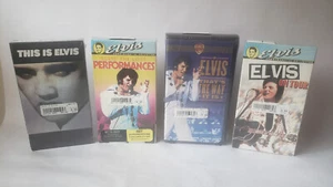 Elvis Presley VHS lot On Tour Lost Performances That's The Way It Is -All Sealed - Picture 1 of 4
