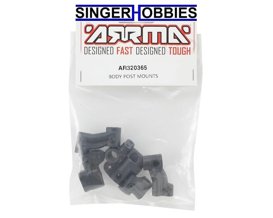 ARRMA Ar320365 Body Post Mounts Outcast Talion BLX 6s