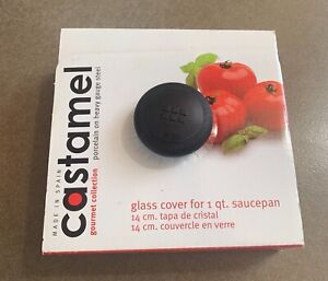 Castamel Gourmet Collection 1 Quart Saucepan Glass Cover - Made in Spain - NEW