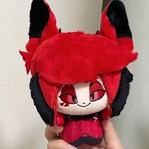 Stocked Hazbin Hotel Alastor 15cm Plush Doll Stuffed Pillow Dress up Toy Anime - Picture 1 of 2