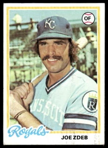 1978 Topps #408 Joe Zdeb VG/EX - Picture 1 of 2
