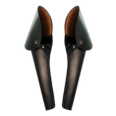 US American Civil War Union Confederate Army Leather 2 Holster Right / Left Side - Image 1 of 4