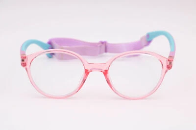 Monturas de gafas ovaladas rosa transparente Eight To Eighty Cutie 44-18-120 Foto 1 de 4