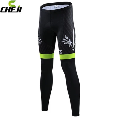 CHEJI Sword Padded Cycling Tights Men's Bike Bicycle Cycle Long Coolmax Pants - Image 1 of 4