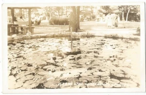 Postal Cedar Lake, EN Indiana 1941 RPPC, Campos de Conferencias Cedar Lake - Imagen 1 de 2