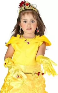 Beauty and Beast Belle kids Costume Girl Princess Dress Halloween party 7/8 age - Picture 1 of 8