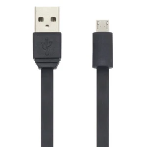 Moki Micro USB SynCharge Cable Data Sync Charging Cord for Samsung/Android Black - Picture 1 of 2
