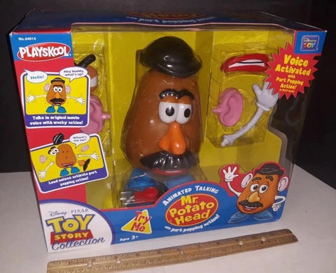 Toy Story Mr. Potato Head Animated Talking - Playskool Thinkway Collection Rare Cover