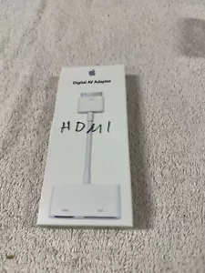 Apple Lightning to HDMI Digital AV Adapter Authentic in Original Box!!!! - Picture 1 of 1