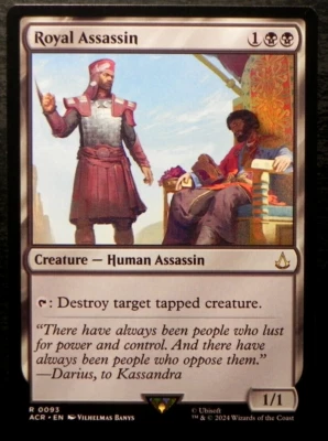 MTG Assassin's Creed 0093 Royal Assassin Human Assassin RARE - Image 1 of 2