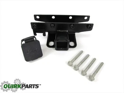 2007-2018 吉普牧马人 JK 型号 TOW 拖车 HITCH 接收器全新拖把 82210230 — 第 1/4 张图片