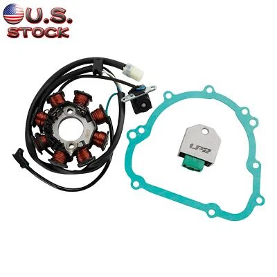 Alternator Stator Regulator Gasket Kit For Kawasaki KLX 140 L G KLX140 2008-2023 Foto 1 de 4
