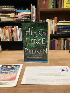 RARE PAPERBACK ARC Brigid Kemmerer A HEART SO FIERCE AND BROKEN Advance Proof - Foto 1 di 16