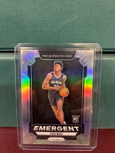 Panini Prizm Yves Missi Emergent Silver Prizm Rookie RC #21 2024-25 Pelicans - Imagen 1 de 2