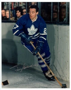 FRANK MAHOVLICH signed photo HOF MAPLE LEAFS - Picture 1 of 1