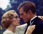 The Great Gatsby Robert Redford & Mia Farrow romantic pose 1974 movie 8x10 Photo