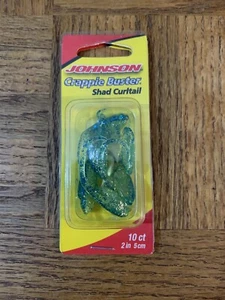 Johnson Crappie Buster Shad Curltail PBSC-Brand New-SHIPS N 24 HOURS - Picture 1 of 6
