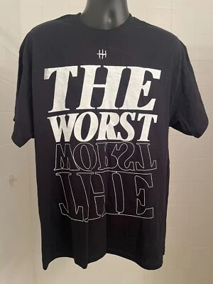 Camisa preta nova em folha XL Haunted Horses - Imagem 1 de 3