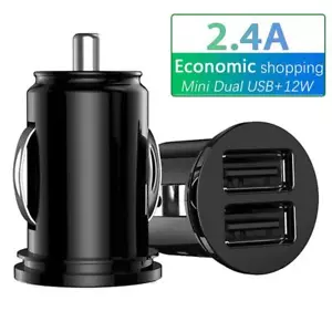 Fast Car Charger Dual USB Car Charger Cigarette Lighter Socket Adapters 2024 - Bild 1 von 14