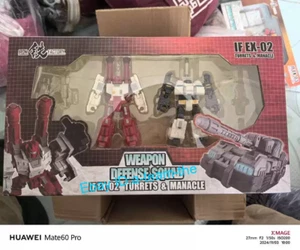 Juguetes Transformables Fábrica de Hierro Metroplex Six-Gun&Slammer SI EX-02 2 PIEZAS Juguetes - Imagen 1 de 10