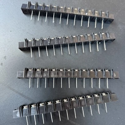 (4) MAGNUM LP30111104 11 POS. SINGLE ROW BARRIER STRIP TERMINAL - Image 1 of 4