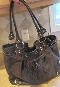 Braune Tragetasche Handtasche Schultertasche 15 x 12 - Bild 1 von 5