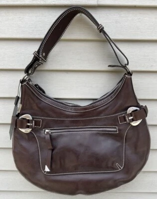 Bolso de hombro Francesco Biasia marrón Foto 1 de 4