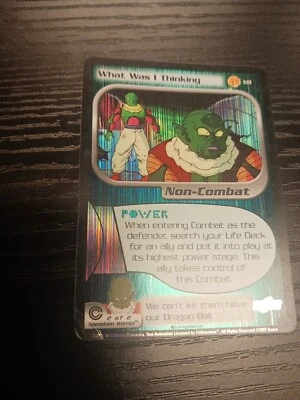Score DBZ CCG What Was I thinking Foil Unlimited DMG - Image 1 of 2