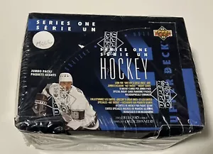 Scatola jumbo sigillata Upper Deck Hockey serie 1 1993-94 - Foto 1 di 4