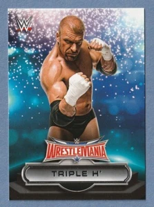 2016 Topps WWE Road to Wrestlemania Roster #2 Triple H - Bild 1 von 2