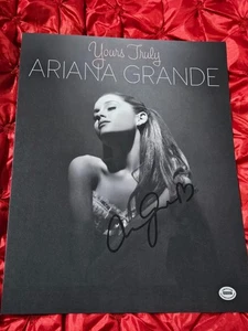 ARIANA GRANDE HANDSIGNIERT HANDSIGNIERT 11x14 SUPER SEXY SÄNGER FOTO HOT MIT COA - Bild 1 von 5